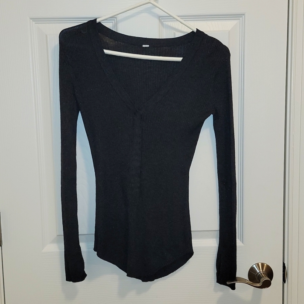 Lululemon V-neck Henley Sweater